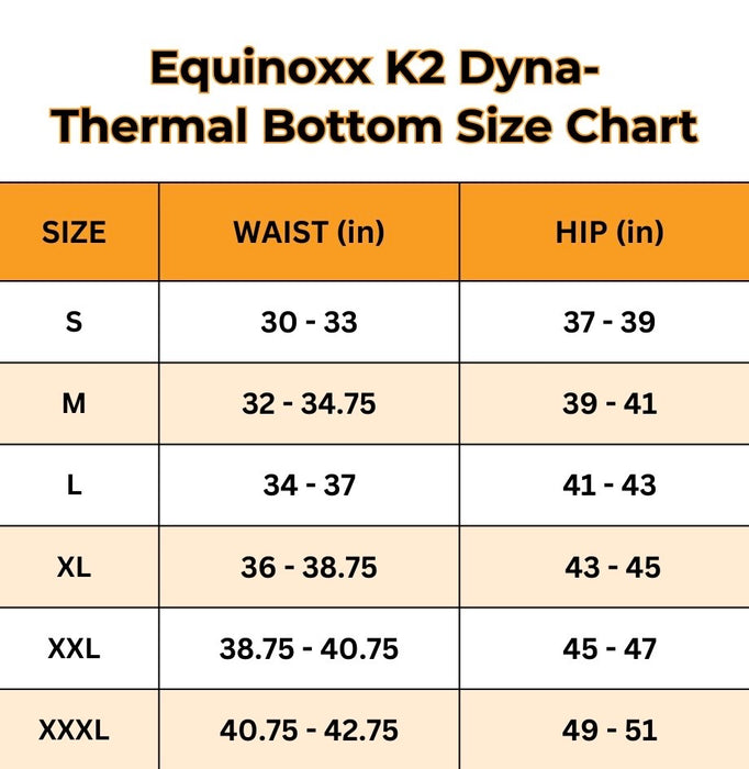 Equinoxx K2 Dyna-Thermal Bottom -