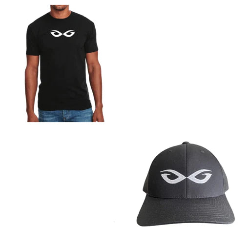 Geeks + Gamers Official Logo T-Shirt + Snapback Cap Bundle - 221B Tactical 