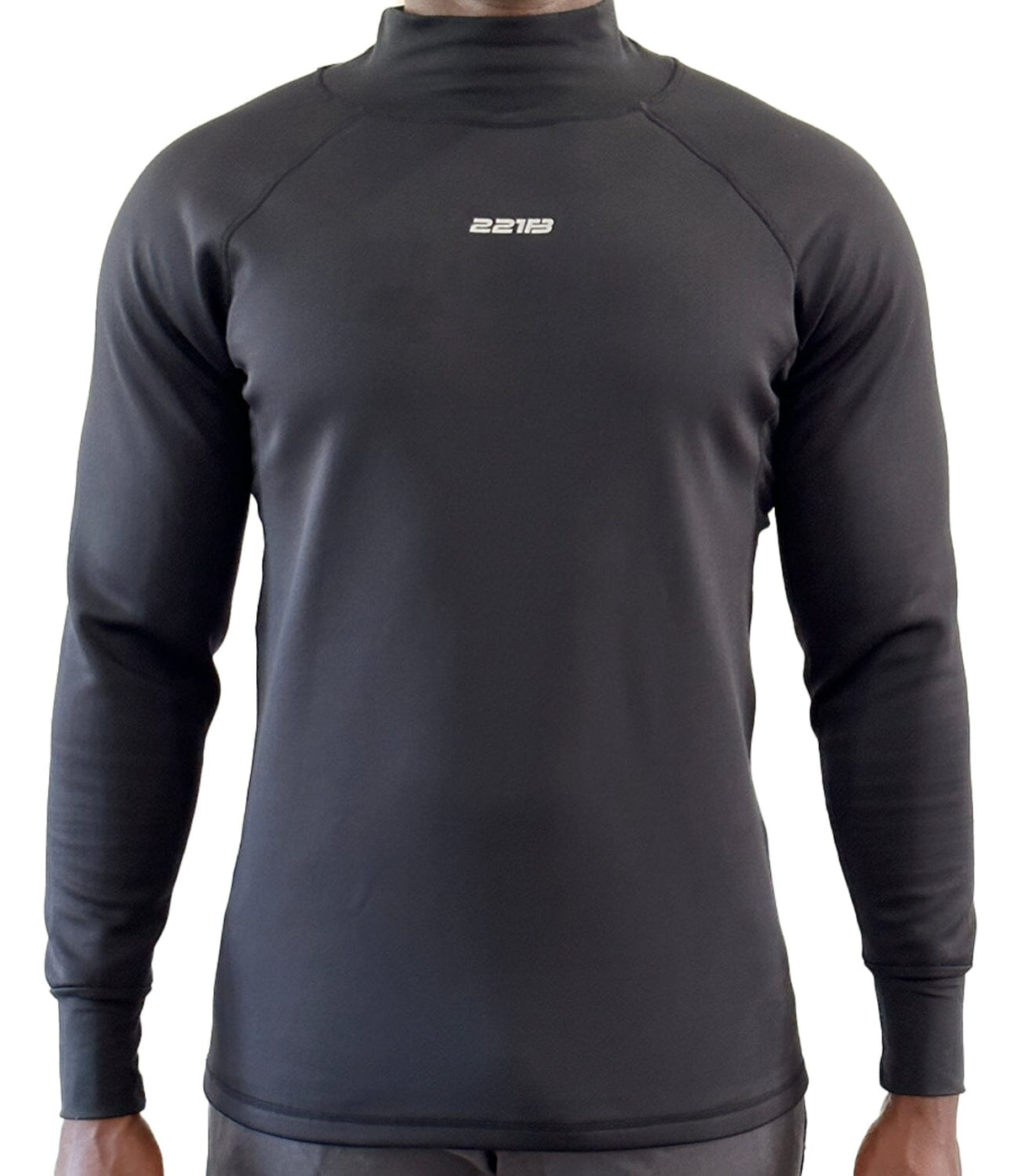 Ultima Black V Neck Body Warmer Thermal Wear TOP -Upper for Men Pack of 1