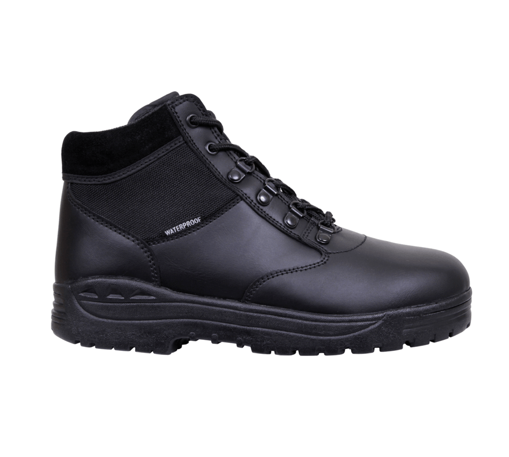 Black Rothco Waterproof Tactical Boots | 221B Tactical